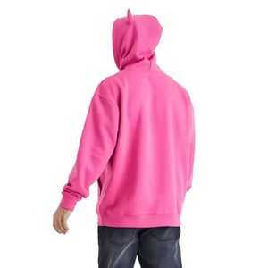 2024 sudaderas con capucha de cuerno de diablo para hombre de alta calidad 100% algodón francés Terry logotipo personalizado para invierno - Product Image 2