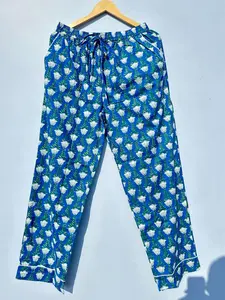 Camisón Vintage indio hecho a mano para mujer cómodo duradero ajuste relajado Loungewear bloque impreso estilo romántico ODM suministro - Product Image 4