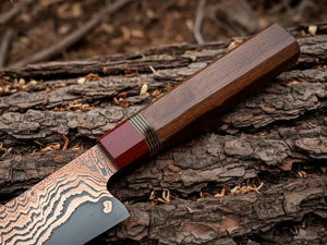 Cuchillo Bowie de Acero Inoxidable Hecho a Mano, Borde Dentado, Grado Industrial, Personalizable, para Cocina, Caza, Colección, Regalo, OEM - Product Image 2