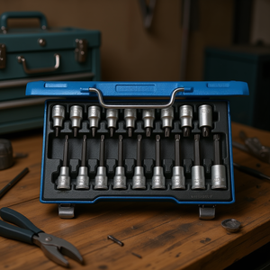 Jeu de douilles Torx Gedore 1/2'' 18 pièces pour un vissage pratique - Product Image 3