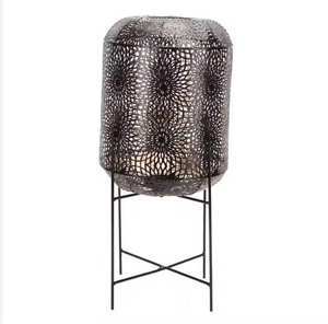 Farol de Hierro de Diseño Nuevo 2025, Color Negro, Hecho a Mano, Duradero, Tamaños Personalizados para Decoración Navideña del Hogar, Precios al por Mayor - Product Image 1