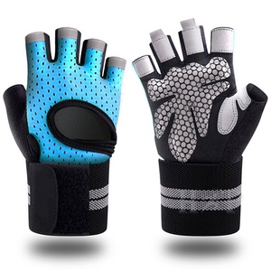 ถุงมือป้องกันมือยกน้ำหนักเล่นฟิตเนสสำหรับผู้ชายและผู้หญิงถุงมือเล่นกีฬายกน้ำหนักเล่นฟิตเนสยิมออกแบบโลโก้ได้ตามต้องการ - Product Image 5