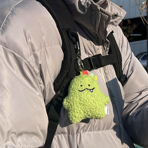 [Mongdaeng] Best Selling Stainless Steel Plushdoll <b>Keyring</b> Kimbbaduck <b>Cute</b> Design Fashion Accessories - Product Image 2