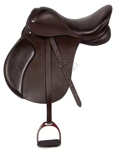Premium Quality Leather Horse Saddle with Classic Design and High Cantle Suitable for All Purpose <b>Equestrian</b> Horse Saddle - Product Image 3