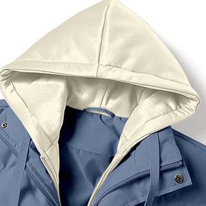 Chaqueta de Invierno para Hombre, Diseño con Capucha, Cálida, Cortavientos, Transpirable, Antibacteriana, Personalizable, con Envoltura de Burbujas, Venta al Por Mayor de Fábrica - Product Image 2