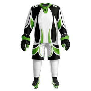 Tenues de hockey sur glace grande taille les plus populaires, respirantes, avec design personnalisé par sublimation, votre propre logo, nom d'équipe OEM, style ensemble - Product Image 4
