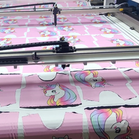 Distributeurs laser CCD machine de découpe laser co2 pour broderie artisanat tissu imprimé textile avec alimentation automatique 1810