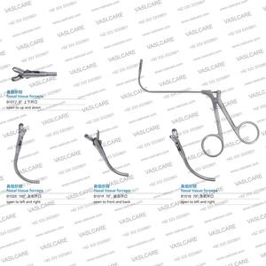 Pinzas de tejido nasal de acero inoxidable Instrumento manual ENT Nariz Orejas Ojos Garganta Instrumentos quirúrgicos de Vaslcare - Product Image 3