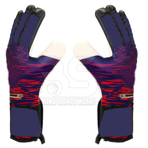 Fabricant professionnel de gants de gardien de but de football, gants de gardien de but de football en cuir PU de haute qualité - Product Image 5