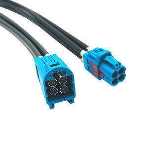 <span class=keywords><strong>Mini</strong></span> prise Fakra 4-en-1 droite étanche pour brancher le véhicule LVDS <span class=keywords><strong>Mini</strong></span> Fakra Extension RG174 Câble Dacar302 à faible perte - Product Image 2