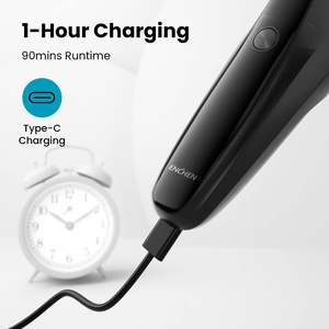 Afeitadora Eléctrica para Hombre, Recargable, Inalámbrica, Rotatoria, con Triple Cuchilla, Recortadora de Barba, Afeitadora Facial, Resistente al Agua IPX7, Lavable - Product Image 4