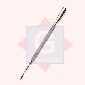 Custom Logo <b>Nail</b> Cuticle Remover Cutter Stainless Steel Cuticle <b>Nail</b> Pusher Back <b>Cleaner</b> - Product Image 3