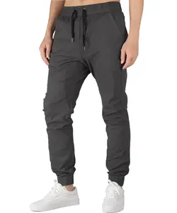 Wholesale Custom Men Casual Designer Style Jogger Track Pants Drawstring Trousers With Pockets Direct From Bangladesh Factory
