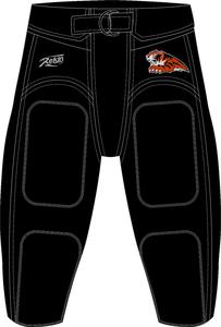 100% Polyester Football américain Jersey pantalon uniforme ensemble été à manches courtes maille tissu respirant grande taille unisexe imprimé - Product Image 6