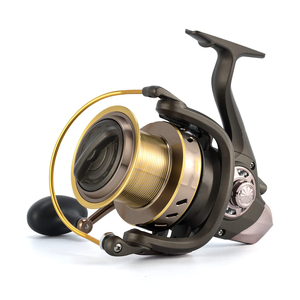 Moulinet de pêche avec roulements à billes 5 + 1, traînée à roue libre et bobine de rechange en graphite pour un fonctionnement en douceur - Product Image 2