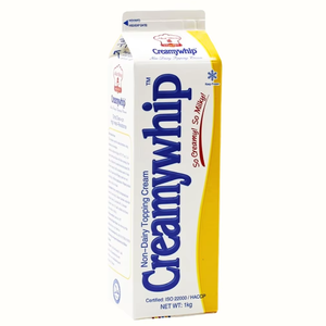 ครีมเทียมคุณภาพสูง OEM/ODM ฮาลาล ขายส่ง พร้อมส่ง ครีมแต่งหน้าเบเกอรี่ ครีมวิปสีไอวอรี่ 1 กก. ส่งออก แทน นาท - Product Image 1