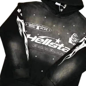 Sudadera con Capucha para Hombre, Lavado Ácido, 100% Algodón, Ecológica, Secado Rápido, Ligera, Transpirable, Informal, Estilo Urbano, Moderna - Product Image 5