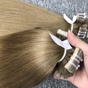 ผมต่อแบบเทปธรรมชาติแท้100% ผมตรงสีอ่อน - Product Image 4