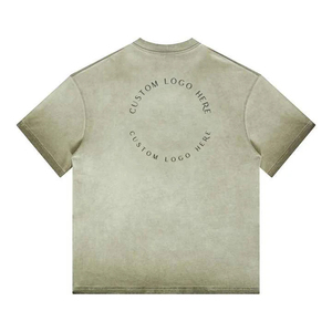 Camisetas de Fitness para Hombre, Estilo Vintage, 100% Algodón, de Alta Calidad, Secado Rápido, al por Mayor - Product Image 2