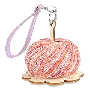 Dispensador de hilo de muñeca artesanal de madera gruesa, soporte para ovillo de hilo de muñeca, portátil para hilo de muñeca, para manualidades 2026 - Product Image 4