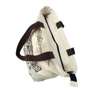 Bolsa de Mano de Lona de Algodón Ecológica de 16 oz, Extra Grande, Reutilizable, con Cierre de Cremallera, Logotipo Personalizado, para Gimnasio, Deportes, Viajes, Compras Diarias - Product Image 5