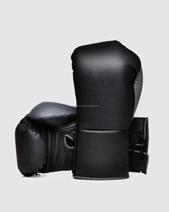 Guantes de entrenamiento de competición para adultos de piel de vaca con logotipo personalizado, Equipo de Boxeo con cordones y Mosca de alta calidad, protección de buena calidad - Product Image 3