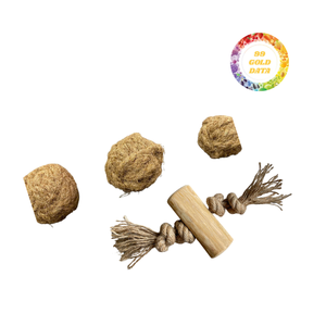 Jouets à mâcher durables pour chiens fabriqués à partir de matériaux sélectionnés en bois et fibres de coco dans des conceptions inspirées des bâtons, cordes et os - Product Image 2