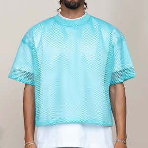 เสื้อยืดคอกลมแขนสั้นสำหรับผู้ชายเสื้อคอลูกเรือสีทึบผ้าคอตตอนใส่ได้ทั้งชายและหญิง - Product Image 3