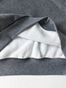 Sudadera con capucha de gran tamaño informal para mujer, sudadera holgada con diamantes de imitación bordados, técnica de invierno, logotipo personalizado 100% - Product Image 6