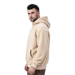 Sudadera con Capucha Oversize de Felpa Estilo Y2K Stonewashed, Nexus Fabrica, Talla XXS, 500g, Transpirable/Sostenible, con Bolsillo y Logotipo Personalizado para Hombre - Product Image 3