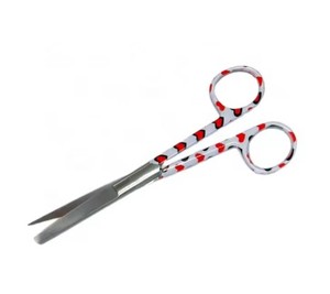 Juego de 3 instrumentos manuales de enfermería Coatingl de titanio, tijera de vendaje y vendaje, instrumento de calidad superior recto y curvo - Product Image 5