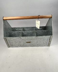 ตะกร้าใส่ของในสวนแบบเรียบง่ายตะกร้าเหล็กชุบสังกะสีเป็นมิตรกับสิ่งแวดล้อมดีไซน์หลากสีสัน AR-11นานาชาติ - Product Image 1