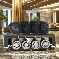 Roulettes de remplacement robustes et détachables pour bagages de voyage, pièces détachées pour valises de luxe, accessoires