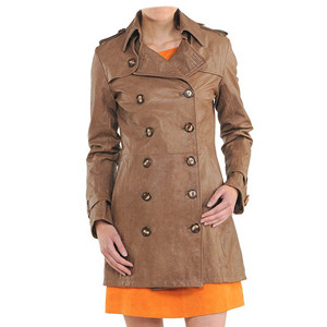 2025 temporada de invierno abrigo largo nuevo estilo de moda para mujer invierno cálido OEM personalizado cuero genuino señoras abrigo largo para ropa casual - Product Image 4