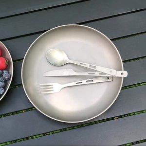 Camping en plein air Ustensiles de cuisine Plaques en titane portables - Product Image 6