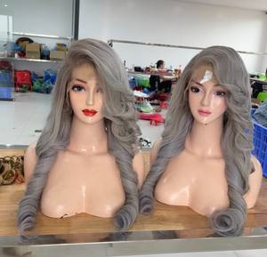 Wigs for Black Women Top Quality Single Donor Hair Bouncy Color Wigs Frontal Lace Vietnamese Human Hair - Product Image 5