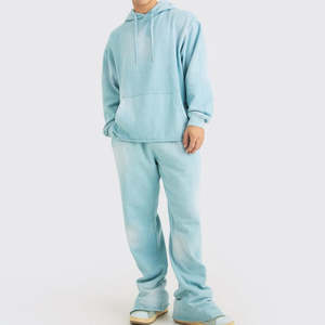 Survêtement pour homme sur mesure, meilleure qualité, dernier design avec col à capuche, motif uni, survêtement pour homme pour la saison hivernale - Product Image 2