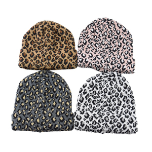 Gorro de Invierno Personalizado al por Mayor para Mujer, Gorro de Punto con Estampado Digital de Alta Calidad - Product Image 2