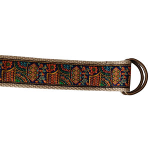 2025 cinturones de moda de diseño Jacquard para mujer cinturón de servicio con hebilla de anillo doble D - Product Image 3