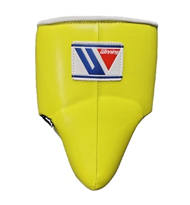 Winning Genuine Leather Boxing Groin Guard Professional Protective Training Sparring Gear OEM Supplier - Product Image 4