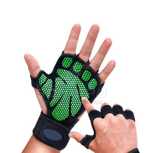 Gants de gymnastique demi-doigts en néoprène personnalisables Gants de fitness d'entraînement pour l'haltérophilie Concevez votre propre équipement d'entraînement - Product Image 1