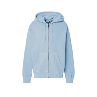 460 GSM poids lourd coton éponge français surdimensionné Boxy Fit fermeture éclair sweats à capuche blancs pour personnalisé