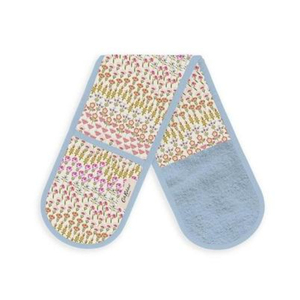 Produits les plus vendus de haute qualité Résistance personnalisée Impression à haute température Gant de four double en coton pour barbecue - Product Image 4