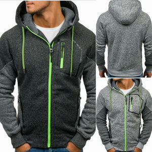 Sudadera con Capucha para Hombre, Chaqueta con Cierre, Sudadera Deportiva Informal para Gimnasio, Abrigo, Ropa de Abrigo, Sudadera con Capucha de Invierno para Hombre - Product Image 4