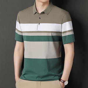 OEM logotipo personalizado bordado impreso diseño de negocios Slim Fit y solapa de alta gama de diseño de alta calidad de contador camisas de polo - Product Image 5