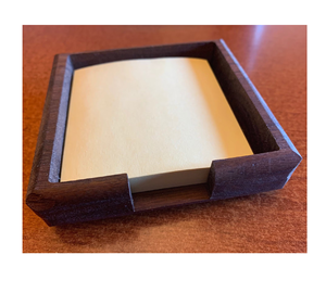 Bloc de notas de madera artesanías de buena calidad cuadrado con logotipo personalizado artesanías aceptadas precio barato - Product Image 6