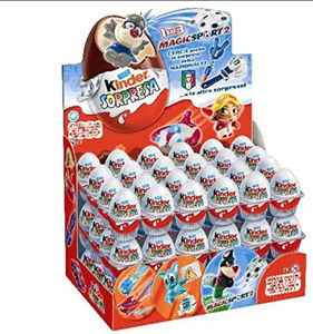 Auténticos Huevos de Chocolate Kinder Sorpresa Fabricados por Ferrero con 32 Por Ciento de Leche para un Sabor Cremoso y Rico, Venta al Por Mayor - Product Image 6