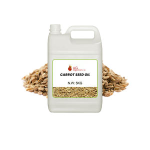 AG Organica Embalaje a granel Aceite esencial puro Aromaterapia de semillas de zanahoria para piel y cabello Hidratante Vapor destilado - Product Image 1