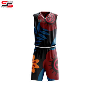 เครื่องแบบบาสเก็ตบอลเครื่องแบบกีฬาบาสเก็ตบอลสไตล์ใหม่ตามสั่ง - Product Image 1