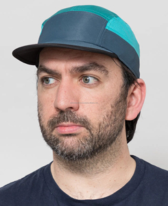 Casquette légère pour homme style Dad Hat à 6 panneaux avec rivets, maille respirante, imperméable, broderie 3D, motif uni, faible MOQ - Product Image 1